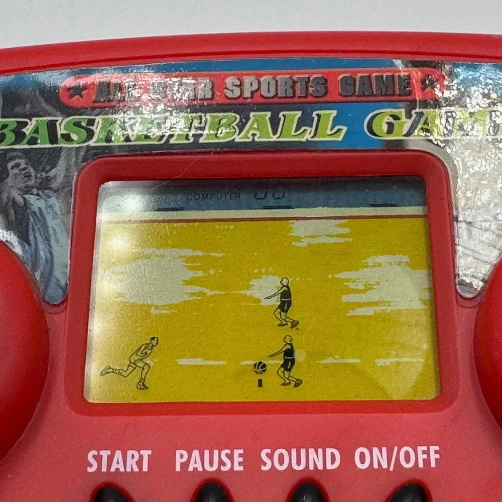 Vintage All Star Sports Basketball‎ Game Handheld Electronic LCD Retro Console